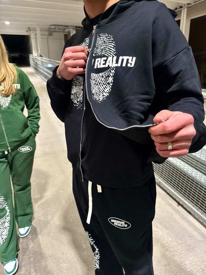 HEAVYWEIGHT BLACK HOODIE