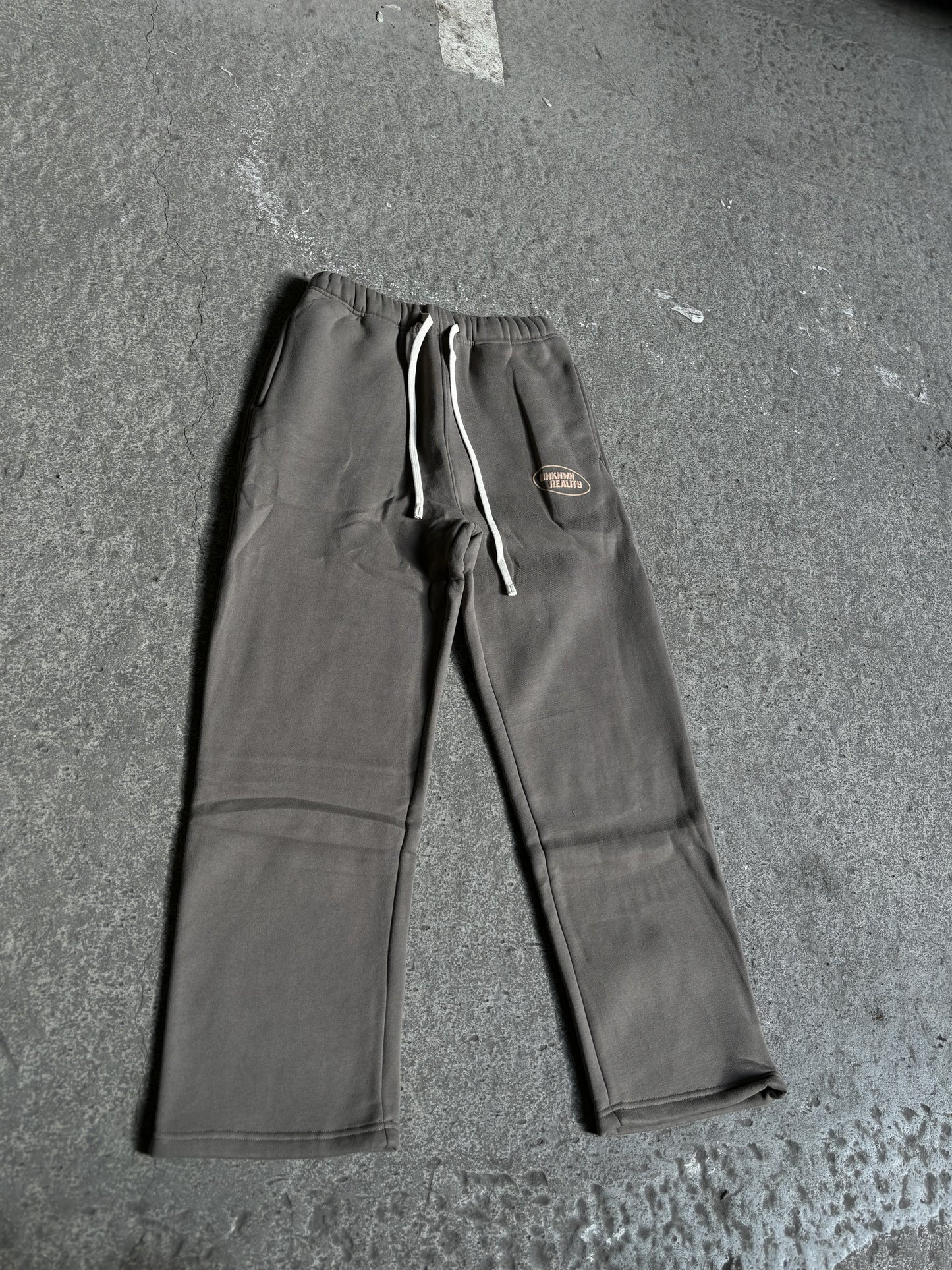 Heavyweight Straight Joggers - Khaki